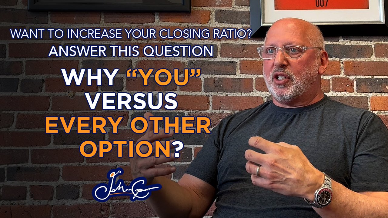 Why should clients choose you John Capuano graphic