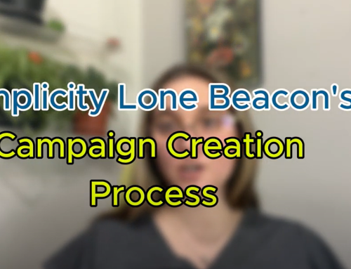 The Simplicity Lone Beacon Ad Creation Process